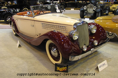 409 - 1936 Delage D6 70 Cabriolet Mylord by Figoni & Falaschi. Sold 214 560 €